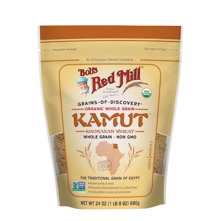 Bobs Red Mill Natural Foods Bob's Red Mill Organic Kamut Grain 24 oz. Pouches, PK4 1761S244